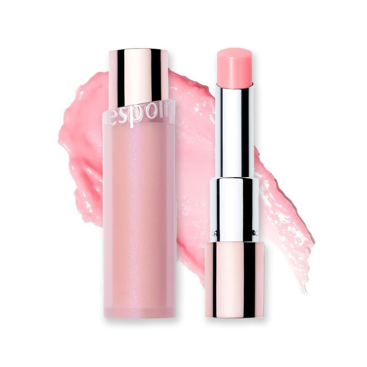 Bare Glow Lip Balm Ditto Pink Lipstick